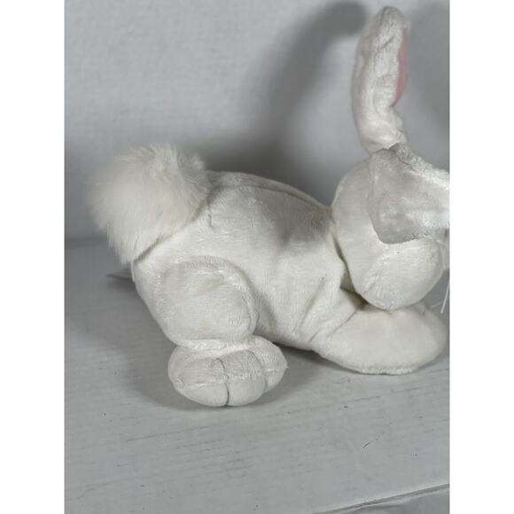 Gund Big Zippity White Bunny Rabbit 36175 12" Plush Stuffed Animal Posable Ears - Picture 3 of 6